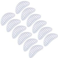 Madholly 6 Pairs Arch Support Shoe Insert for Flat Feet, Clear Adhesive Arch Support Pad for Women and Men