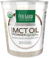 Feel Good USDA Organic MCT Oil Powder, 16 Ounces