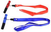 Nerien 2 Pcs Reusable Mouthpiece for Hose Metal Mouth Tips Holder with Lanyard (Mixed Color)
