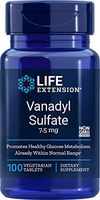 Life Extension Vanadyl Sulfate 7.5 mg, 100 Vegetarian Tablets