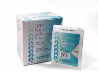 Medique Products 64233 Non Adherent Absorbent Pad, 2-Inch X 3-Inch, 100 Per Box