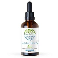 Cedar Berry A120 Alcohol Herbal Extract Tincture, Super-Concentrated Wildcrafted Cedar Berry (Juniperus monosperma) (4 fl oz)