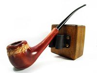 Fashion Lady"Rock" Wooden Tobacco Pipe, Carving Handmade. Long Smoking Pipe 8''