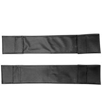 FUSHIDA 2 PCS Wheelchair Calf Strap, Lightweight Soft Footrest for Disabled Elderly,Transporter Leg Strap Support Lower Leg, Medical Leg Restraint Use Oxford Cloth Material 20.5 x 3.9 Inch F256