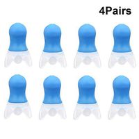 HEALIFTY Professional Airplain Earplugs Noise Reduction Earplugs 4 Pairs(Blue)