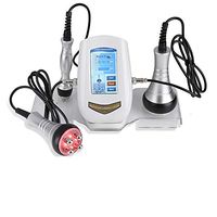 40K Fat Massage Tools, Multifunctional Body, Skin and Facial Lifting Beauty Massager Face Lift Smooth Fine Lines for Neck/Belly/Waist/Thigh/Calf and Buttocks (3 Massage Heads) CE, FDA Approval