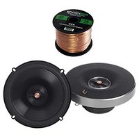 4X Infinity Primus Series 6.5" 2-Way Multi-Element Speakers, with Enrock 16-Gauge 50 Foot Wire