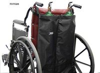 Oxygen Cylinder Holder - Fits 16"-24" W/C, Double Tank - 1 Each / Each