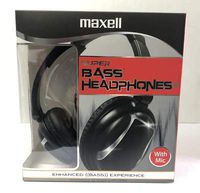 Maxell Super Bass Headphones with Mic