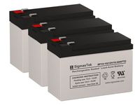 Minimoto Motocross XRF500 Replacement Batteries - 3X 12 Volt 10AH Scooter Batteries by SigmasTek