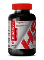 Oregano Oil Pills 500mg - Natural Oil of Oregano Extract 1500 MG - Control Obesity (1 Bottle)