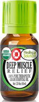 Organic Deep Muscle Relief Blend Essential Oil (100% Pure - USDA Certified Organic)