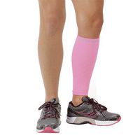 Zensah Calf/Shin Splint Compression Sleeve (singe sleeve), Pink, Large/X-Large