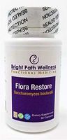 Flora-Restore - Saccharomyces Boulardii 235mg 4 Billion CFU - 60 caps, Gluten Free, Dairy Free
