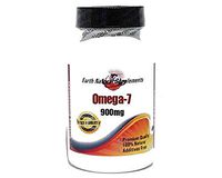 Omega-7 900mg Palmitoleic Acid * 200 Capsules 100% Natural - by EarhNaturalSupplements