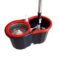 Cleaning Products Mop And Bucket Set,Double Drive Automatic Plastic Bucket Rotating Household Mopping Bucket Lazy Mop,For Household Cleaning