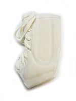SafeTGard Large Lace Up Ankle Brace (White)