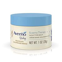 Aveeno Baby Eczema Therapy Nighttime Balm with Natural Colloidal Oatmeal for Eczema Relief, 1 oz