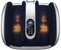 Miko Foot Massager Shiatsu Machine With Multi-Pressure Settings, Vibration, Deep-Kneading, Heat and Wireless Remote- Alleviate Discomfort From Plantar Fasciitis, Neuropathy, Diabetes Fits Up To Size15