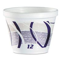 Dart 12SJ20E 12 oz Impulse Squat Foam Container (Case of 500)