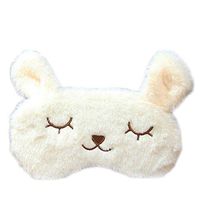 daliuing Sleep Eye Mask Super Smooth Breathable Cute Rabbit Shape Night Blinder Eyeshade Blindfold Nap Sleep Travel Rest Blinder Sleeping Eye Masks