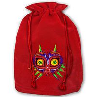 The Legend of Zelda The Ancient Evil Majoras Mask Christmas Drawstring Bag Gift Bags Santa Sack for Christmas Party Decoration