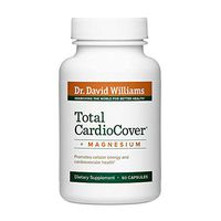 Dr. David Williams Total CardioCover + Magnesium Supplement Supports Heart and Circulatory Health and Boosts Cellular Energy Production, 60 Capsules (30-Day Supply)