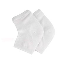 Moisturizing Socks Lotion Gel for Dry Cracked Heels,Soft Ventilate Gel Heel Socks Open Toe Socks for Dry Hard Cracked Skin Moisturizing Day Night Care Skin, 1 Pairs