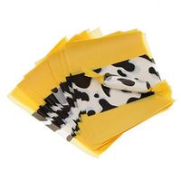 1000pcs Wrapping Paper Food-Grade Gift Paper for Packaging Chocolate Candy - Yellow