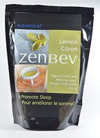 Zenbev Natural Organic Sleep Aid and Anxiety Relief Drink Mix - Lemon - 26 Ounce Pouch