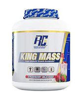 Ronnie Coleman Signature Series King Mass-XL Strawberry Milkshake Super Super anabolic Growth Accelerator 6 Pound, 6 Pound