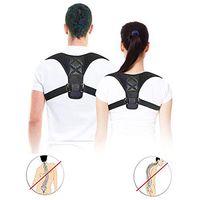 Yuehuam Back Brace Back Support Adjustable Posture Corrector Brace for Women Men Kids, Posture Brace Shoulder Back Support Humpback Hunchback Correction Brace Belt