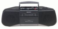 Sony CFS-B15 AM/FM Stereo Cassette Recorder (Black)