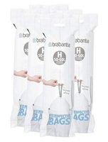 Brabantia 246784 Type H Roll of 10 Bin Liners, Fits Bins of 50-60 Liter (Pack of 6 Rolls)