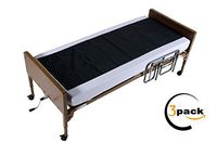 Reusable Flat Slide Sheet for Patient Transfers, Turning, and Repositioning in Beds, Hospitals and Home Care, Sliding Draw Sheets to Assist Moving Elderly and Disabled (78"L x 28"W) (3 Pack)