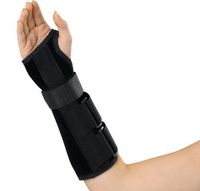 Medline Wrist and Forearm Splint, Right, Large