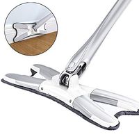 JTYX MOPS Lazy Hands-Free Washing Flat Mop X-Type Rotating Twist Water Tile Wood Floor Wet and Dry Flat Mop