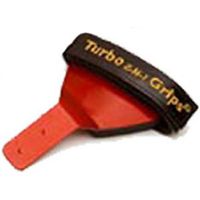 Turbo 2-N-1 Grips Bulldog Wrist Support Red Forward Attachment Right Handed