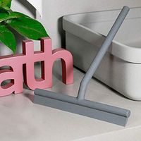 NAMI Shower Squeegee Shower Squeegee 9" Glass Window Shower Mirror Window Wiper Silicone Squeegees Shower Scraper Cleaner