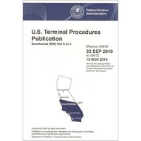 FAA IFR Terminal Procedures Bound Southwest (SW-3) Vol 3 of 4 (Always Current Edition)