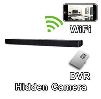 PalmVID WiFi Sound Bar Hidden Camera Spy Camera with Live Video Viewing