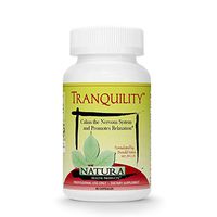 Natura Health Products - Tranquility GABA Calm Mind Nervous System and Relaxation Supplement - Science Formulated Classic Tonic and Relaxant Herbal Nervines - 90 Capsules