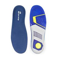 Gel Insole with Arch Support for Plantar Fasciitis Shock Absorbing Insert Foot Pain Relief ,Orthotic Insert US Men's(8-10.5) Women(9-11.5)