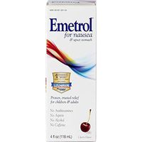 Emetrol Emetrol Nausea Relief Liquid Cherry Flavor, Cherry Flavor 4 oz (Pack of 3)