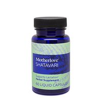 Motherlove Shatavari (60 ct.) Herbal Galactagogue Breastfeeding Supplement to Support Milk Supply - Great Choice for When Supply Dips from Return of Period