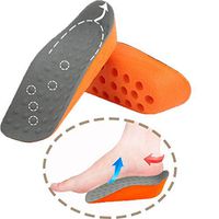 Orthotic Inserts Flat Feet, Inserts Arch Support for Plantar Fasciitis, 3/4 Height Increase Shoe Insole, Orthotic Insert Cushion for Maximum Support