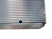 PVI ELEV8 Adjustable Leg Aluminum Threshold Ramp, 36" x 32" 800 lb Capacity