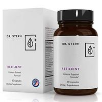 Resilient - Natural Immune System Support - Dr. Formulated to Boost Your defenses - W/Organic Mushroom Blend, Echinacea, Astragalus, Oregano & More - Vegan - Made in USA- 60 Capsules