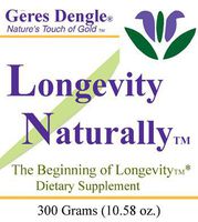 Geres Dengle® Longevity Naturally(™) Anti-Aging Powder Mix. 300 Grams (1)