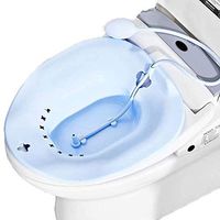 QBYLYF Sitz Bath with Flusher OverThe-Toilet Perineal Soaking Bath,Avoid Squatting for Hemorrhoidal Relief, for Pregnant Women,for Post-Episiotomy Patients On The Toilet